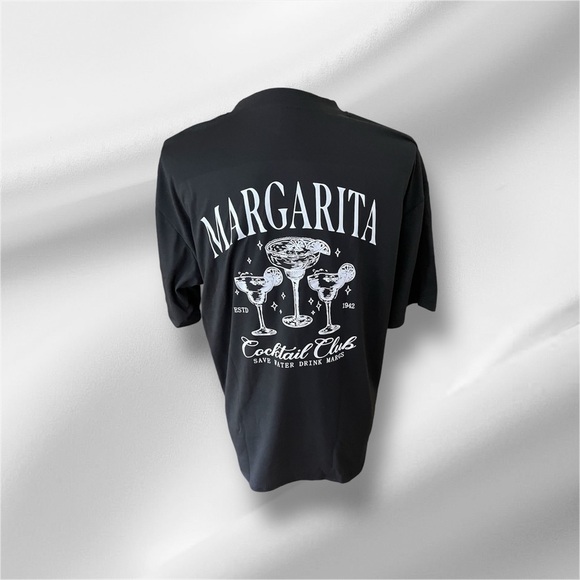 🐾 NIP Tee Shirt Margarita Cocktail Club size small - Picture 2 of 3